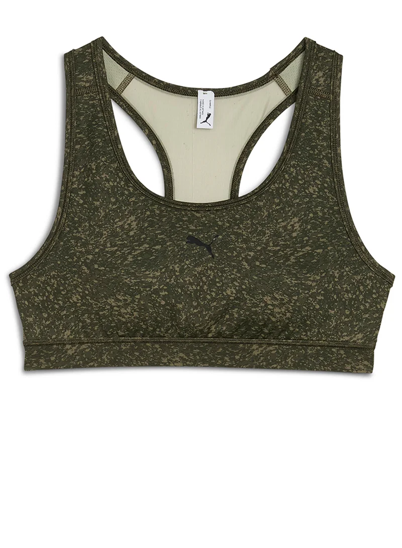 PUMA 4Keeps Padded Pebble Printed Bra