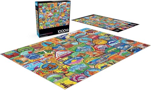 Buffalo Games - Lewis T. Johnson - National Park Patches - 1000 Piece Jigsaw Puzzle for Adults -Challenging Puzzle Perfect for Game Nights - Finished Size is 26.75 x 19.75 - Image 4
