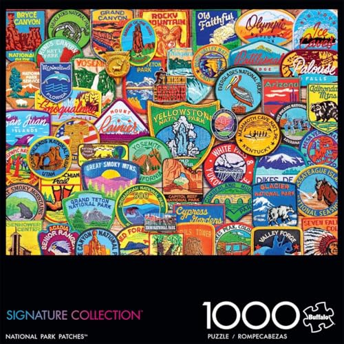Buffalo Games - Lewis T. Johnson - National Park Patches - 1000 Piece Jigsaw Puzzle for Adults -Challenging Puzzle Perfect for Game Nights - Finished Size is 26.75 x 19.75 - Image 3
