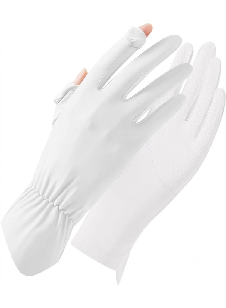 Lynacz Original Women UV Sun Protection Gloves Breathable Full Finger Gloves - Image 1