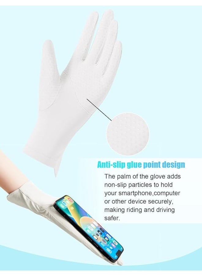 Lynacz Original Women UV Sun Protection Gloves Breathable Full Finger Gloves - Image 2