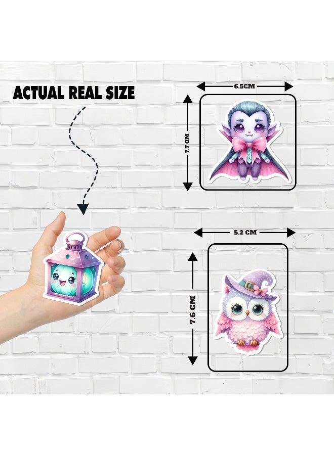 مجموعة مغناطيسات الثلاجة لهالوين – 12 قطعة  تصاميم مرعبة وممتعة تشمل اليقطين، الأشباح، العناكب، والساحرات – مثالية لتزيين الثلاجة، المطبخ، والمنزل بأجواء هالوين احتفالية ومميزة - Image 3