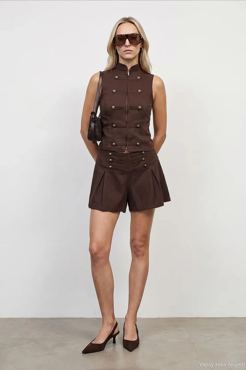 DILVIN Tencel Waistcoat