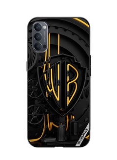 VR CREATIVE غطاء حماية لهاتف Oppo Reno4 Pro 5G تصميم شعار Warner Bros متعدد الألوان  - Image 1