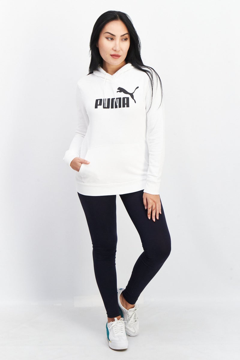 PUMA Women Sportswear Fit Long Sleeves Outdoor Sweatshirt, White - Image 4