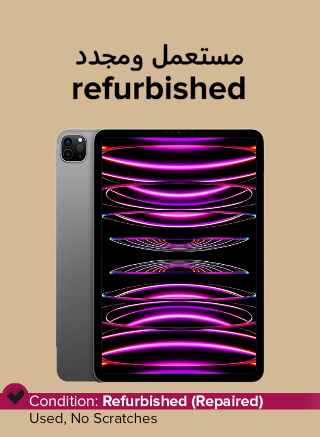 Apple Refurbished - iPad Pro 2022 (4th Gen) 11-inch 128GB WiFi Grey - International Version - Image 1