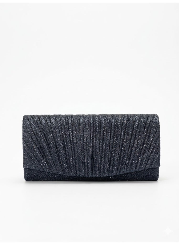 لايف ستيلاش  حقيبة كروس للسهره بتصميم مطوي - اسود ZS-10 - Image 3