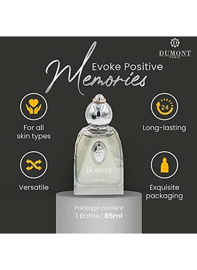 Dumont - Borouj Spiritus Unisex Eau De Perfume 85 Ml - Image 1