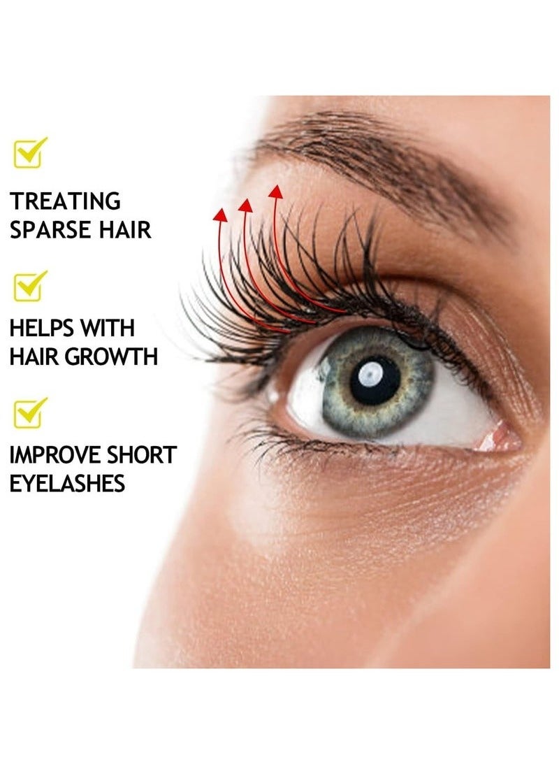 Lanthome Castor Oil Organic (50ml), Pure Natural Castor Oil for Hair Growth, USDA Standard, Cold-Pressed and Unrefined, Eyelash & Eyebrows Growth Serum, Eyelash Treatment - Image 4