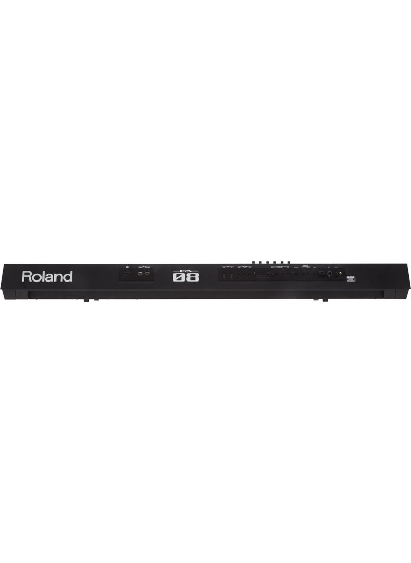 Roland Roland FA-08 88-Key Music Workstation – Black  - Image 2