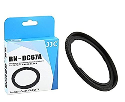 Fotasy JJC RN-DC67A 67mm Filter Adapter for Canon PowerShot SX540 SX530 HS, SX520 HS, SX70 HS, SX60 HS, SX50 HS, SX40 HS, SX30 is, SX20 is, replacemnt of Canon FA-DC67A Adapter - Image 1
