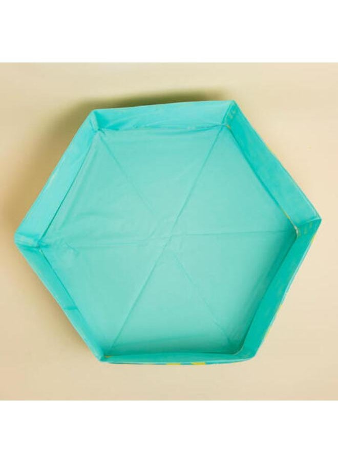 NABAIJI Kid’s Paddling Pool TIDIPOOL 88.5 cm with Waterproof Carry Bag “Lemons”  - Image 2
