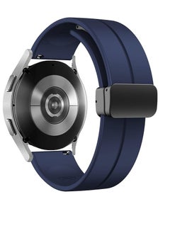 Generic Silicone Band Magnetic Clasp 22MM Strap For Samsung Galaxy Watch 3 45mm/Watch 46mm/Gear S3/Huawei watch GT3 GT4 46MM/Watch 3&4/3&4 Pro/GT2E/GT2 Pro/GT GT2 46MM/Amazfit GTR 2/2e/3/3 Pro/4  - Image 2
