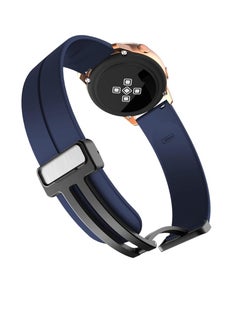 Generic Silicone Band Magnetic Clasp 22MM Strap For Samsung Galaxy Watch 3 45mm/Watch 46mm/Gear S3/Huawei watch GT3 GT4 46MM/Watch 3&4/3&4 Pro/GT2E/GT2 Pro/GT GT2 46MM/Amazfit GTR 2/2e/3/3 Pro/4  - Image 3