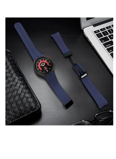 Generic Silicone Band Magnetic Clasp 22MM Strap For Samsung Galaxy Watch 3 45mm/Watch 46mm/Gear S3/Huawei watch GT3 GT4 46MM/Watch 3&4/3&4 Pro/GT2E/GT2 Pro/GT GT2 46MM/Amazfit GTR 2/2e/3/3 Pro/4  - Image 4