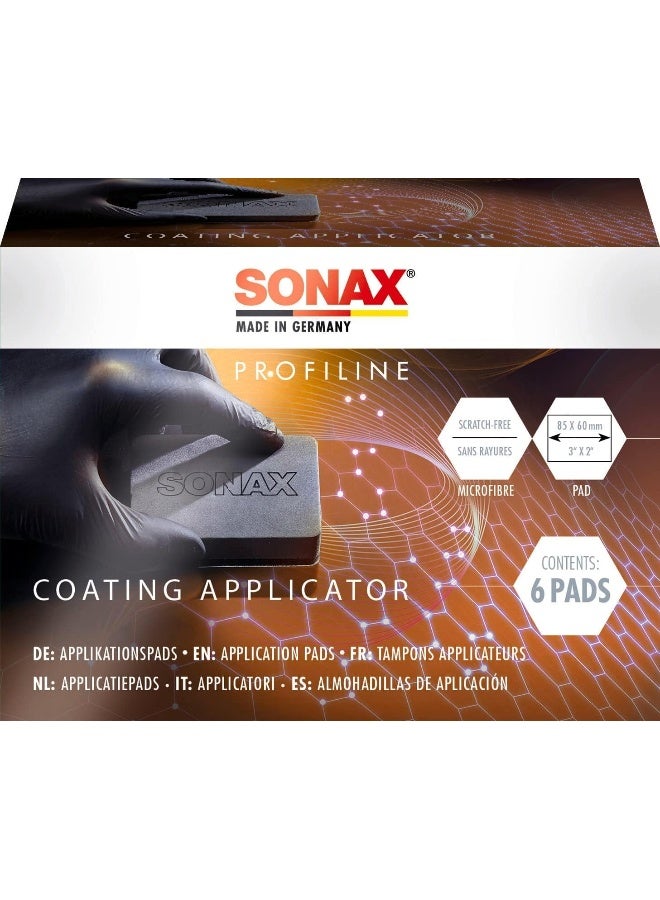 SONAX SONAX Coating Applicator Pads â€“ 6-Pack Professional-Grade Applicator Sponges  - Image 2