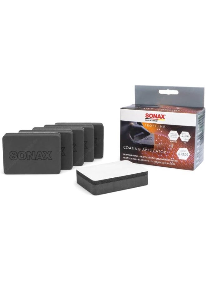 SONAX SONAX Coating Applicator Pads â€“ 6-Pack Professional-Grade Applicator Sponges  - Image 3