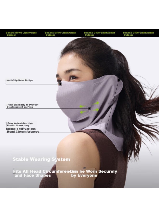 Beneunder Breathable Sunscreen Neck Protection Mask Men'S Cycling Face Mask Hiking Uv Windproof Riding Mask Face Bikini - Image 4