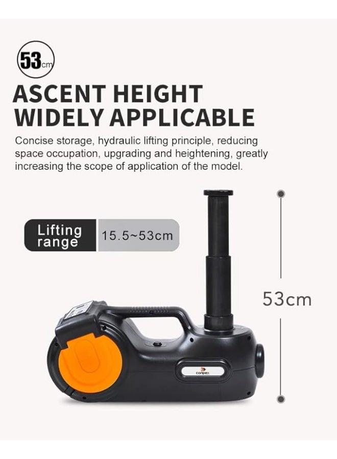 5 Ton Electric Digital Car Lift Hydraulic 3x1 with Electric Drill and Air Compressor for Easy Emergency Tire Change - Image 5