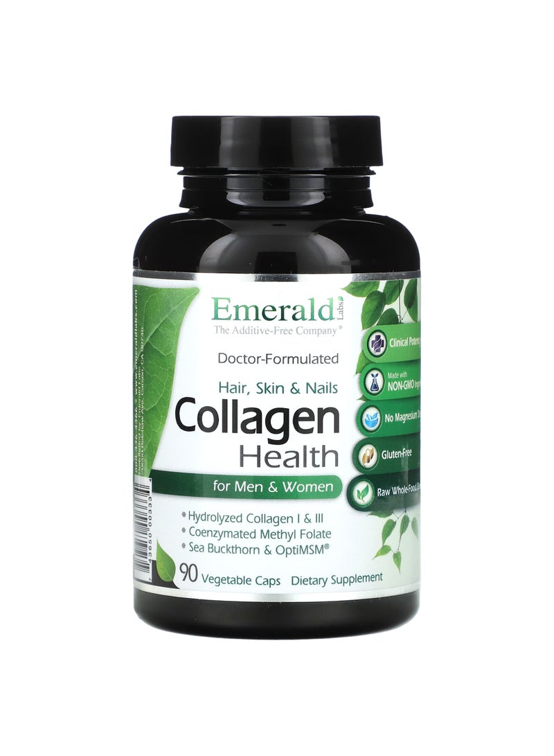 Collagen Health for Men & Women, 90 Vegetable Caps