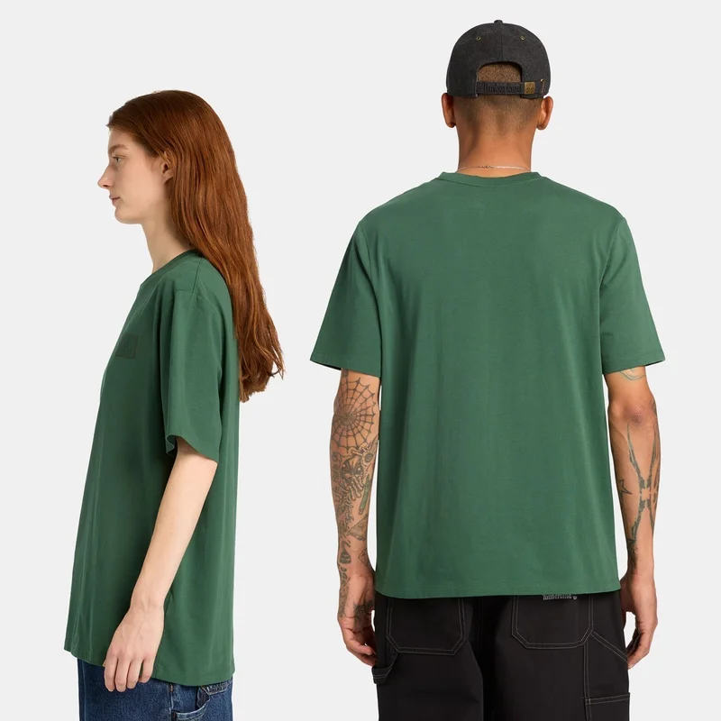 تمبرلاند Men's Silicon Badge T-Shirt