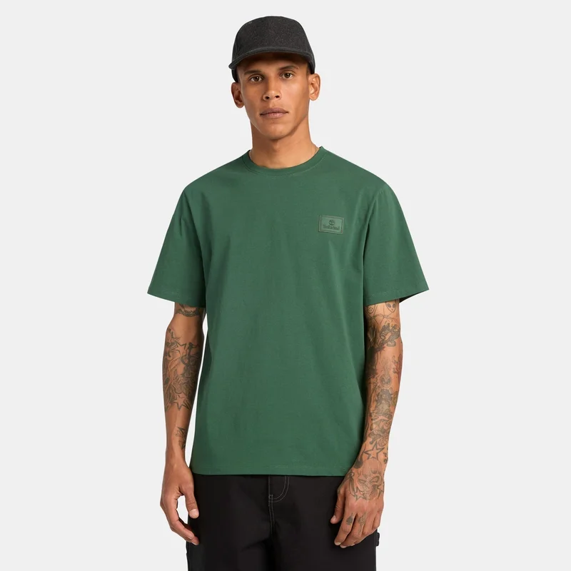 Timberland Men's Silicon Badge T-Shirt