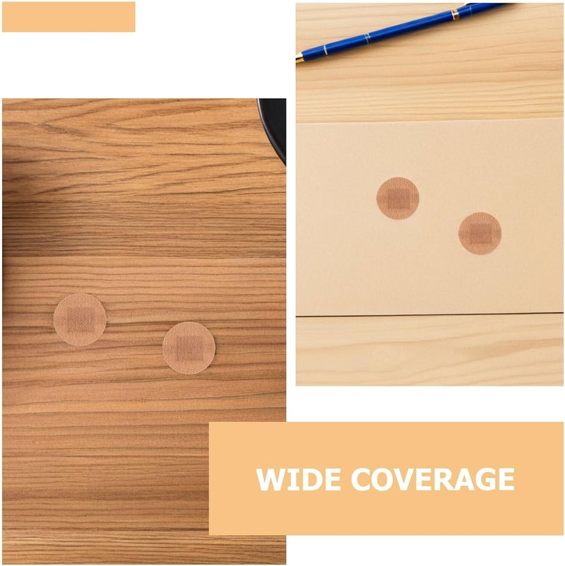 200pcs Elastic Fabric Adhesive Bandages, 30mm Round Spot Flexible Breathable Knuckle and Fingertip Wound Patches for Sports and First Aid - Image 3