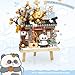 MEIEST Panda Mini Building Blocks Cute 3D Painting Model SetCreative 4 Seasons Views Collection Construction Building Bricks ToyHome Decor WinterPersimmon - Image 4
