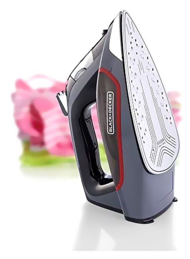 BLACK+DECKER Steam Iron 80 ml 2200 W X2050 Grey/Black - Image 4