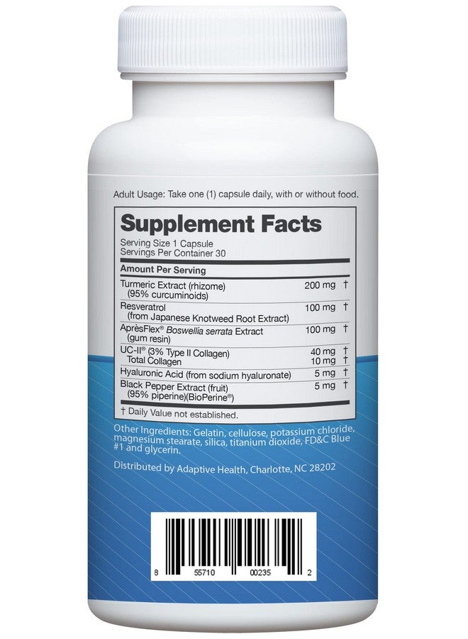 Instaflex Advanced Joint Support Nutritional Supplement Capsule with Doctor Formulated Joint Relief Supplement, Featuring UC-II Collagen & 5 Other Joint Discomfort Fighting Ingredients, 60 Ct - Image 1
