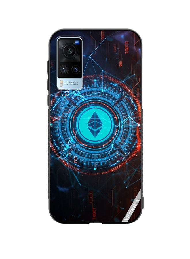 VR CREATIVE Protective Case Cover For Vivo X60 Etherium Design Multicolour - Image 1