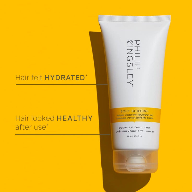 PHILIP KINGSLEY | Body Building Weightless Conditioner | Volumizing Conditioner for Fine, Limp, Flat, Flyaway Short Hair | Hydrates, Thickens, Lifts and Adds Volume and Shine | 6.76oz - Image 4