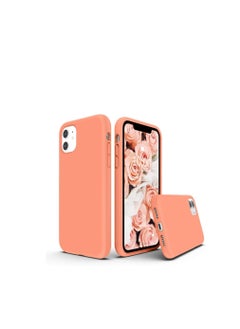 Liquid Silicone Case Compatible with iPhone 11 Case, Soft Rubber Full Body Thickening Design Shockproof with Microfiber Cloth Lining