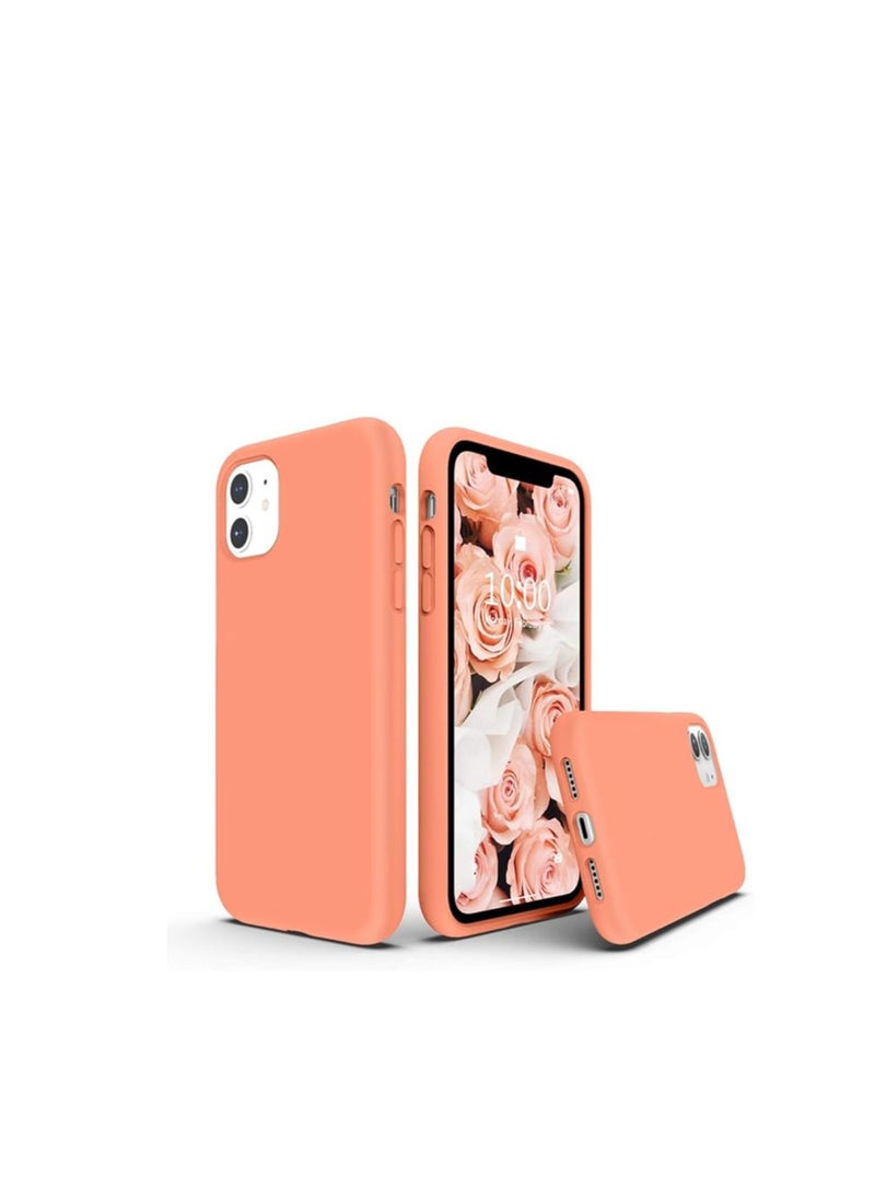 Generic - Liquid Silicone Case Compatible with iPhone 11 Case, Soft Rubber Full Body Thickening Design Shockproof with Microfiber Cloth Lining - Image 1
