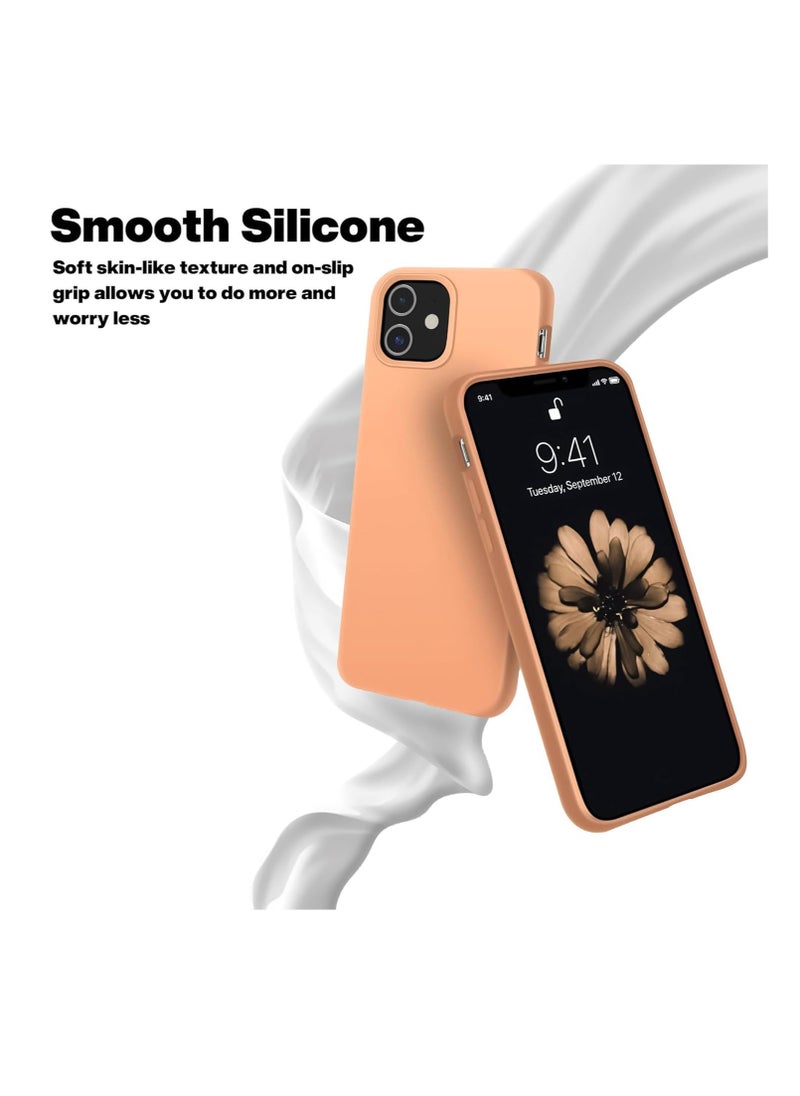 Generic - Liquid Silicone Case Compatible with iPhone 11 Case, Soft Rubber Full Body Thickening Design Shockproof with Microfiber Cloth Lining - Image 1