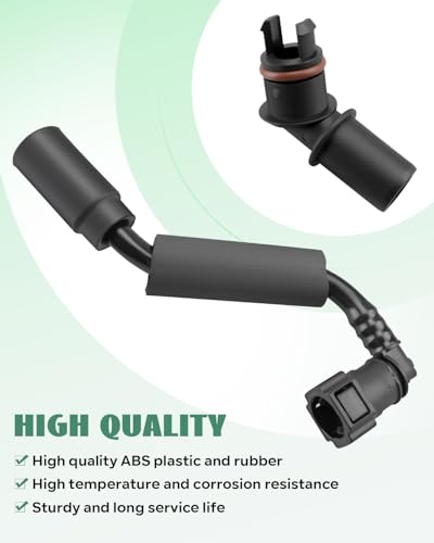 JUWEVAZU Positive Crankcase Ventilation Valve Tube Hose and PCV Valve Fitting Adapter Connector Right Kit Fit for Chevy Traverse Buick Enclave GMC Acadia 2012-2017, Replace 12648138 12681693 12583384 - Image 4
