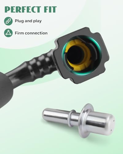 JUWEVAZU Positive Crankcase Ventilation Valve Tube Hose and PCV Valve Fitting Adapter Connector Right Kit Fit for Chevy Traverse Buick Enclave GMC Acadia 2012-2017, Replace 12648138 12681693 12583384 - Image 5