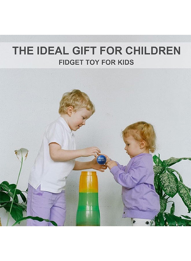 6 PCS Squishy Balls, Stress Balls for Adults, Squishy Stress Balls, Stress Ball for Kids, Squishy Balls Toys for Home School Office Anxiety Relief Squishy Stress Balls Exercise Hand Flexibility - Image 4