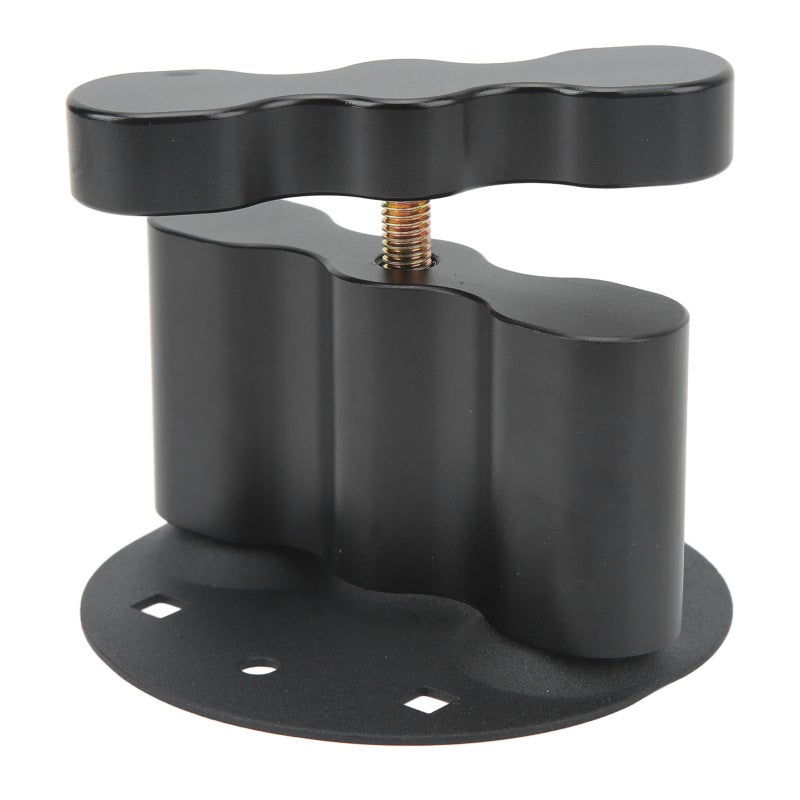 Fuel Pack Extension Mount: Premium Aluminum Alloy Bracket With Black Coating - Lockable Design For Ultimate Security Universal Fit Mount for Off-Road Vehicles and Outdoor Cargo Storage - Image 1