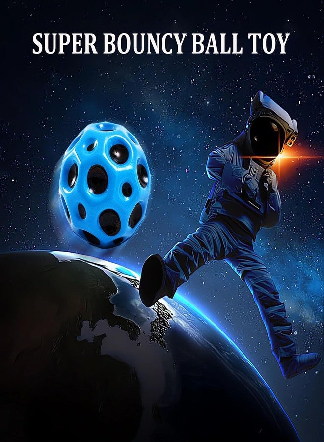 Tendry Space Ball, Extreme High Bouncing Ball Moon Shape, Improve Hand-Eye Coordination - Image 4