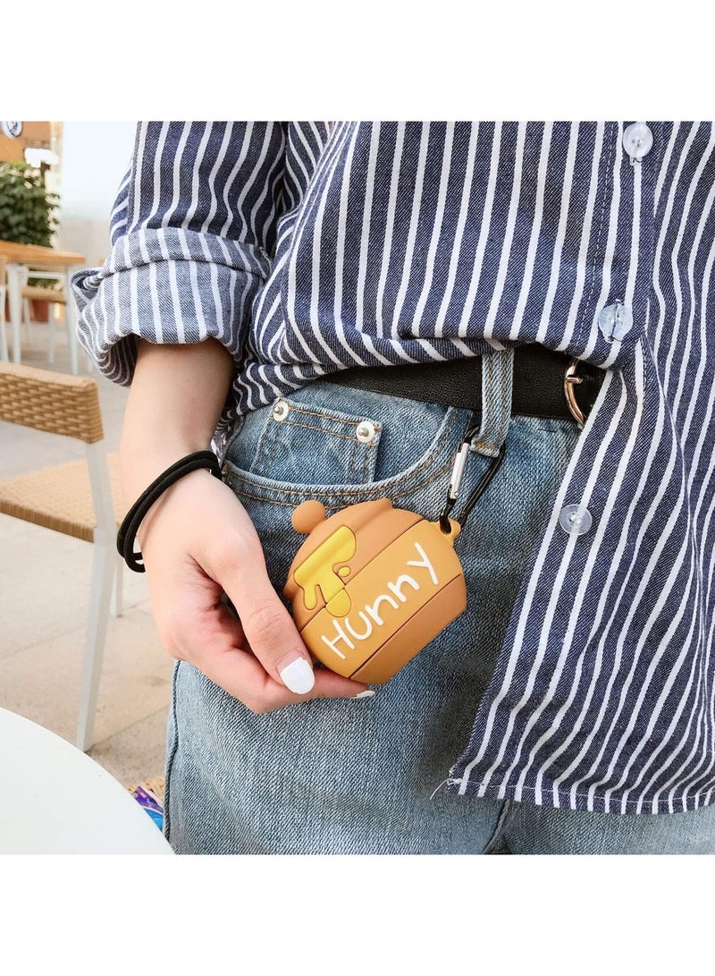 general Compatible with Apple AirPods Pro Cartoon Anime Cool Kawaii Food Cover Silicone Case for Apple AirPods 2019 for Men and Women - Image 4