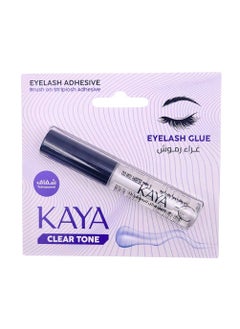 kaya Clear Liquid Eyelash Glue Strong Hold Quick-Drying Long-Lasting Adhesive for All Eyelashes 