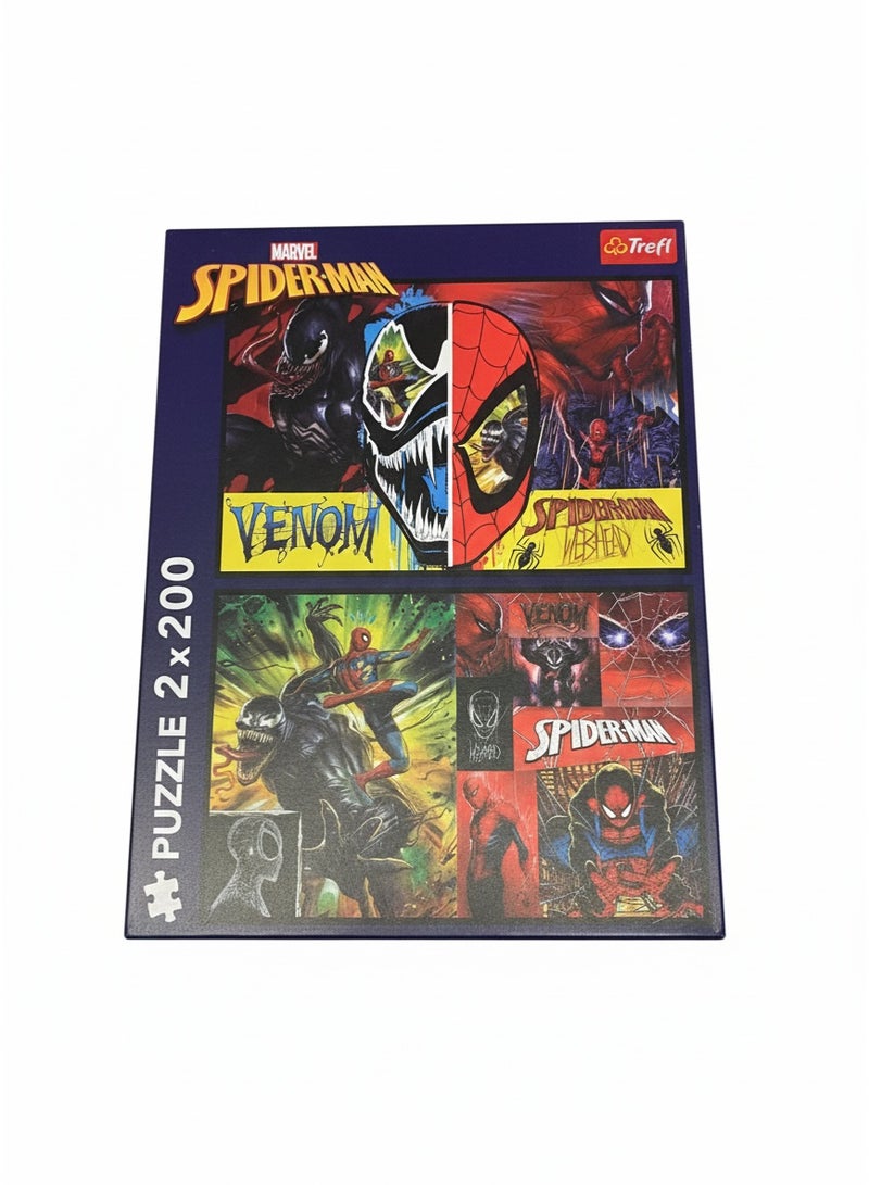 Trefl 2x200 Trefl Puzzle - Spider-Man - Image 2