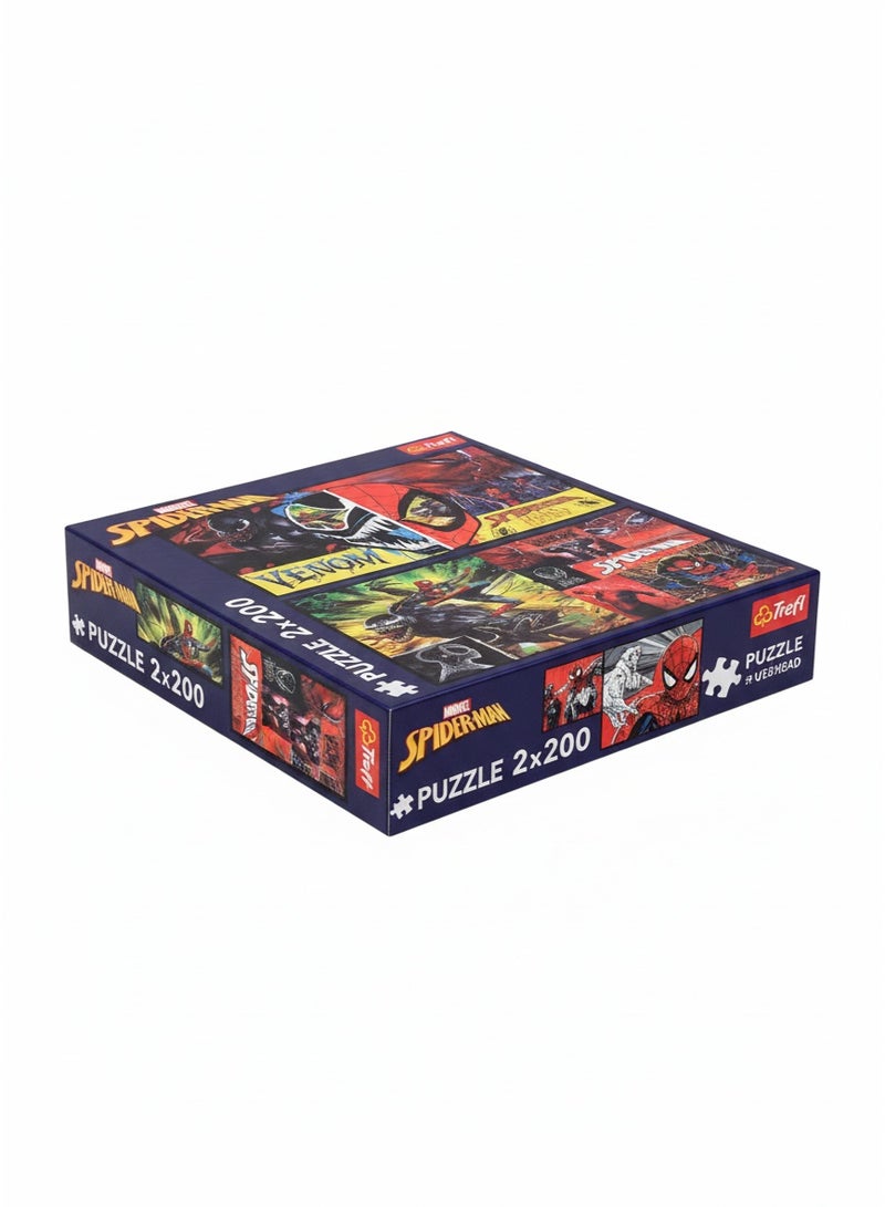 Trefl 2x200 Trefl Puzzle - Spider-Man - Image 4