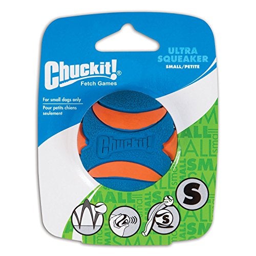 Chuckit 4 Pack Ultra Squeaker Ball Small - Image 1