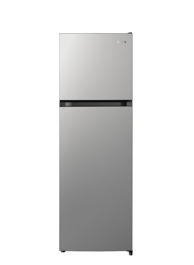 تشيك ثلاجة شقيق ذات بابين، 251 لتر، 8.9 قدم مكعب، فضي - CTM330NDS - Image 1