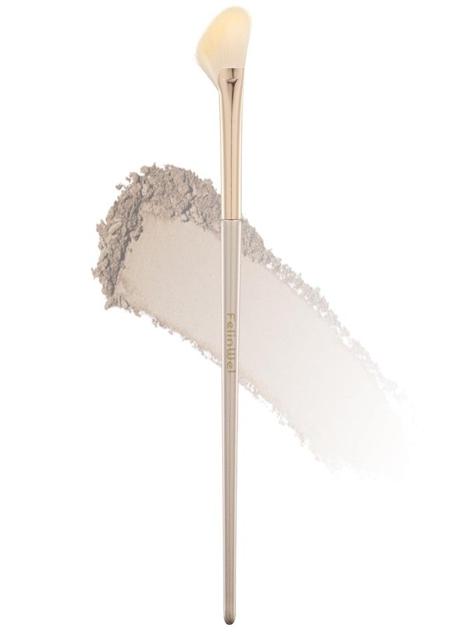 FelinWel Nose Contour Brush Half Fan-shape Makeup Brush for Precise Contouring, Soft Bristles, Versatile Use - Image 1