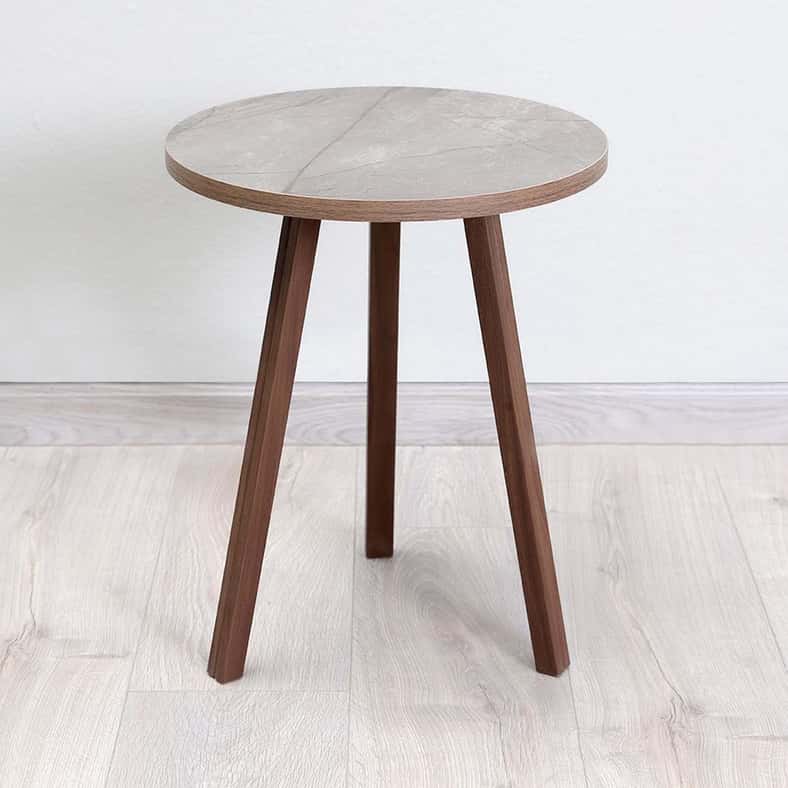 Pan Home مجموعة طاولات مارنوس المكونة من 3 قطع باللون البني - Image 4