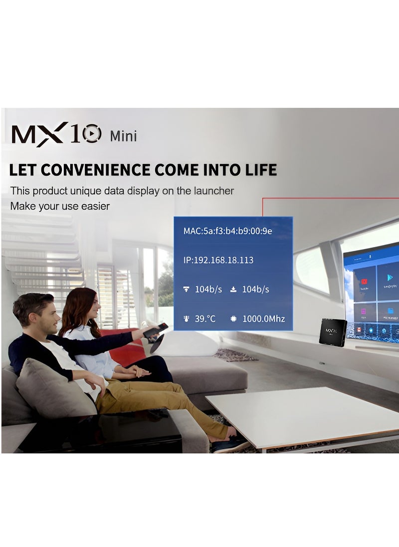 BORTONY - Android 4K UHD TV Box With Remote - Image 1