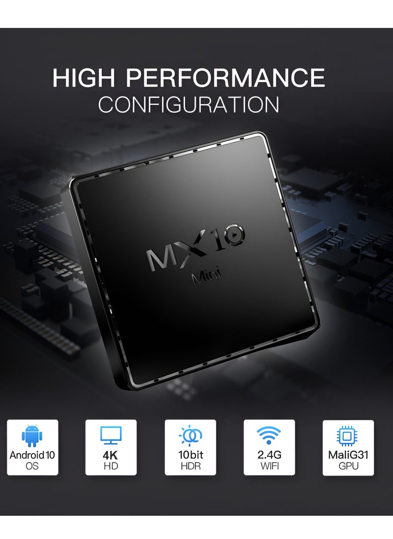 BORTONY - Android 4K UHD TV Box With Remote - Image 1